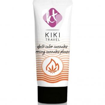 Kikí Travel Gel Sabor A Cannabis Efecto Calor Intenso 50 ml