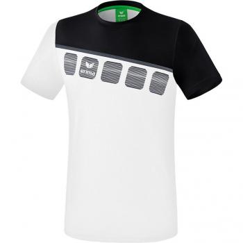 Camiseta Deportiva Erima 5-c XL Blanca para Hombre