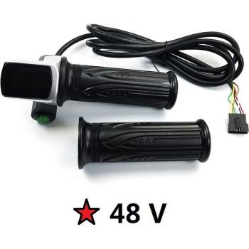 Five-Star Handlebar for Electric Bicycle with LCD Battery Indicator