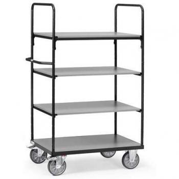 Chariot à glissières Fetra 8303/7016 – édition Grey, couleur gris