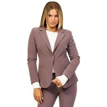YES ZEE Women's Purple Blazer