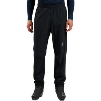 Pantaloni Odlo Windbreaker Nero Uomo per Sci di Fondo