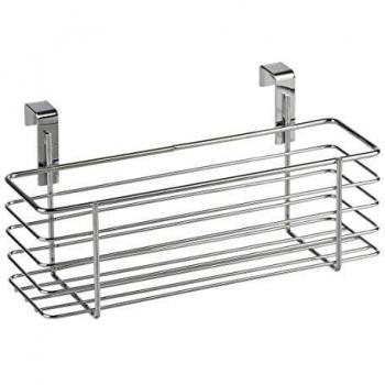 Wenko Cesto per armadio Slim, Metallo Cromo, 24 x 11.5 x 10 cm