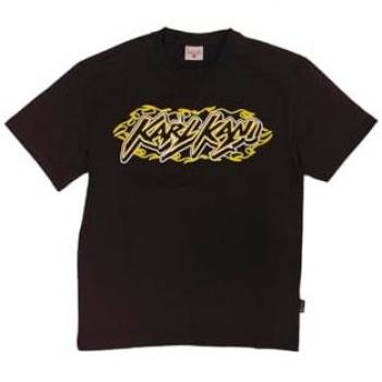 Karl Kani „Heat“ Shirt – Schwarze Variante, Regular Cut