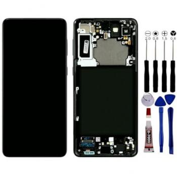 Téléphone écran remplacement Galaxy S21+ OLED – couleur noire