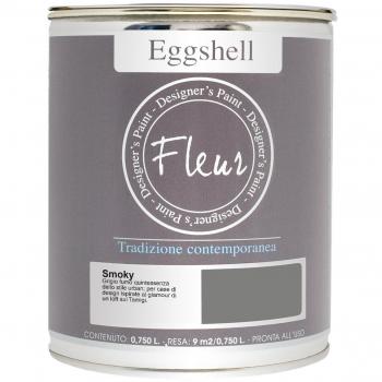Smaltino Interiore FLEUR – Eggshell Smoky Grigio 0,75 L