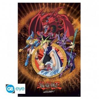 Poster Yugi Slifer et Magicien