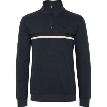 Felpa JANNES Blend Color Blu-Bianco