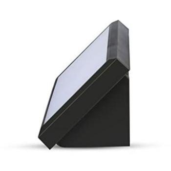 V-TAC Lampada LED da Muro Angolare 20W Colore Nero 3000K IP65
