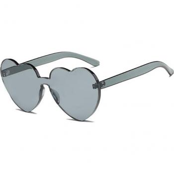 Nette Lolita Herz Sonnenbrille Rosa UV400