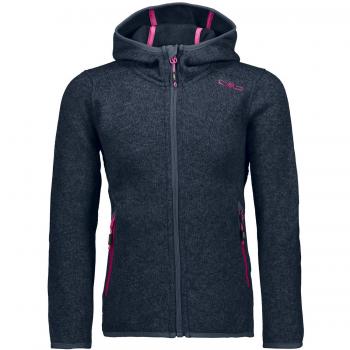Damen Jacke Marine Blau Fleece – 38