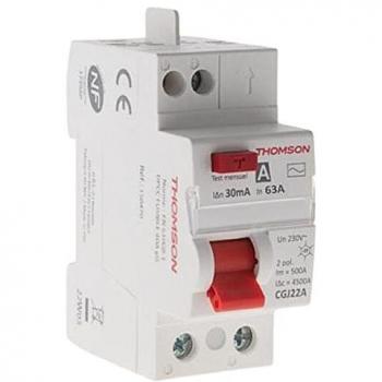Interrupteur Différentiel Bipolaire 63A/30mA Type A NF
