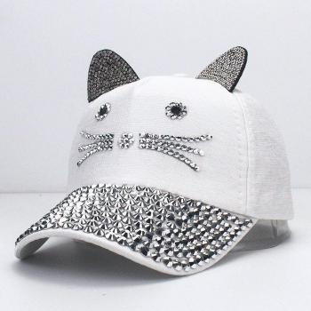 Gorro Béisbol Orejas Felinas Verano