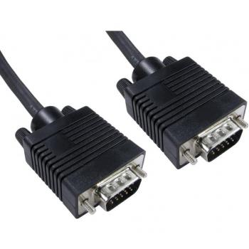5m Black SVGA Display Cable Male to Male