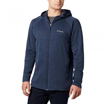 Columbia Herren Fleece-Hoodie Maple Lake Midlayer FZ, Blau (Collegiate Navy)