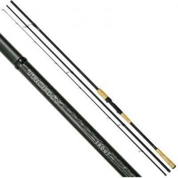 Unisex 4.00 m Black Zebco Trophy Trout Match Rod