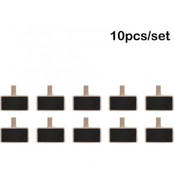 Support de Prix en Bois + Mini Tableau Noir 10 – Étiquette Mémo