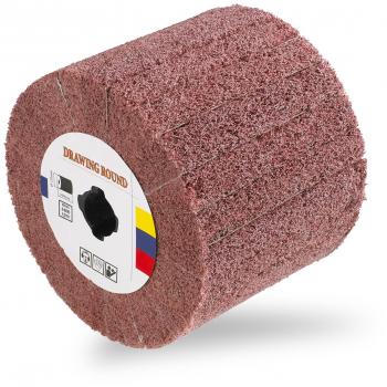 Rullo abrasivo nylon per lucidatura 80