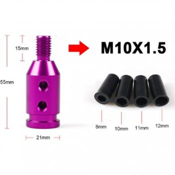 Adaptador de Palanca BMW Mini Color Morado, 10×1.5 mm