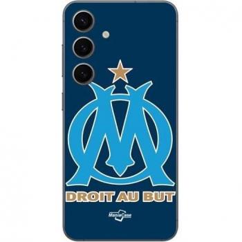 Carcasa Azul Maniacase con Logo OM Marseillaise para Samsung S24