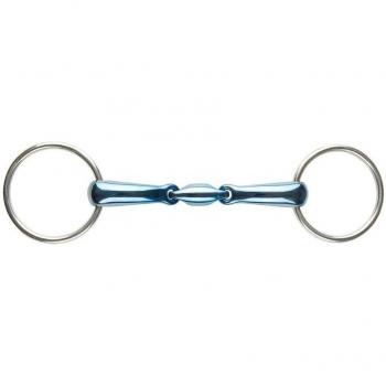 Blue Steel Oval Link Snaffle Bit (5) – Korsteel