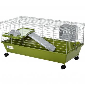 Pawhut Small Animal Cage Hutch