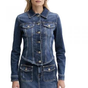 Giacca Casual Guess W5YN49 D5QP4-TGLC in Denim