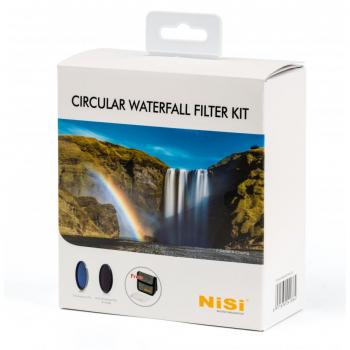 Nisi Circular Wasserfallfilter‑Kit 77 mm (Ti CPL + ND64+CPL + T)