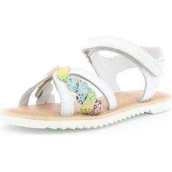 Bambini Sandali Kickers SHARKKY 33 BLANC Leopardo Multicolor