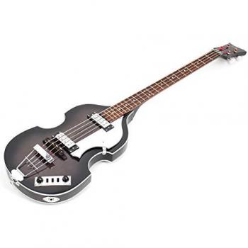 Basse Hofner Ignition Violon Couleur Noir Transparent