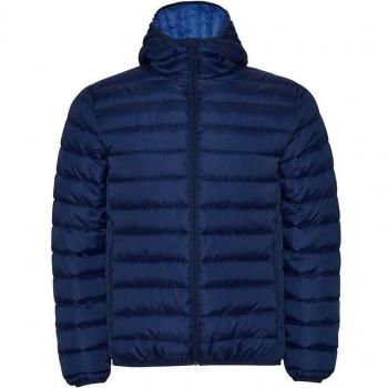 Chaqueta Acolchada Tacto Pluma Infantil con Capucha Ajustada y Detalles Elegantes