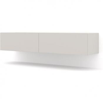Mueble para Televisor Pared 160cm, Diseño Bali, 2 Puertas