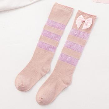 Toddler Girls' Bowknot Knee High Socks (1-5 Years)