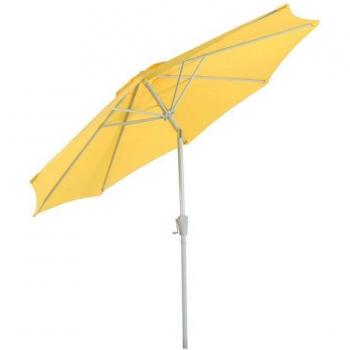 Sonnenschirm Asti, 3m Durchmesser, neigbar, gelb