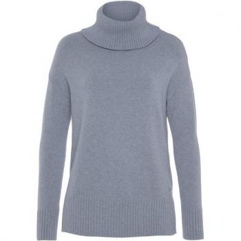 Ripp‑Detail‑Pullover Tamaris – klassischer Rollkragen