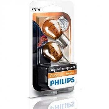 Philips Pære PY21W Vision 2stk