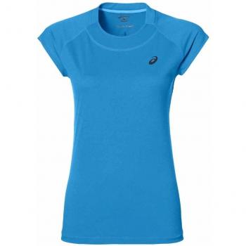 Camiseta Asics Capsleeve, Mujer, Azul (Diva Blue Heather), M