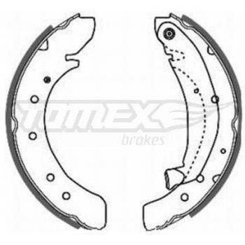 TOMEX TX 20-50 Bremsbackensatz