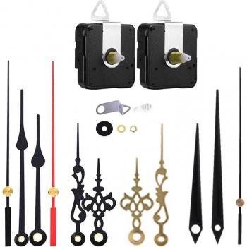 Motor de Reloj Silencioso con Manos para DIY (2 Uds)