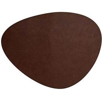 Set de table en Cuir Marron Lacor