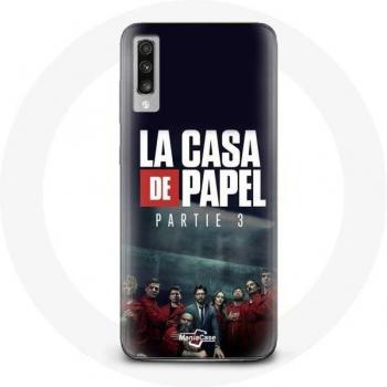 Protector Samsung Galaxy A70 La Casa de Papel