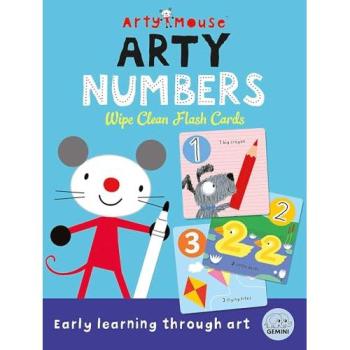 Robyn Gale Arty Mouse Arty Numbers Wipe Clean Flash Cards Cards Book