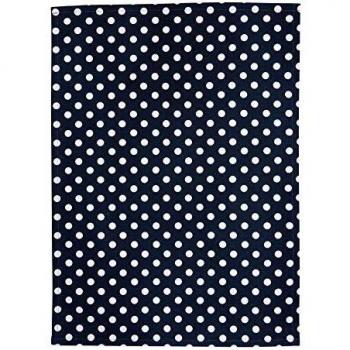 Dexam Polka Dot Tea Towel in Indigo Blue