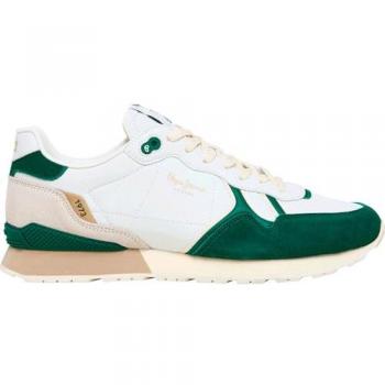 Pepe Jeans Brit Ivy Sneaker Verde 42 EU