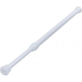 3 Pack White Adjustable Tension Rods 11.8 to 19.7 Inches