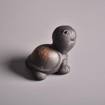 TANGPIN Purple Clay Tortoise Tea Companion