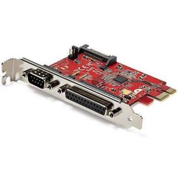 StarTech.com PCIe-Karte mit DB25-Parallelschnittstelle und RS232-Serialschnittstelle