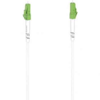 Hama 0,30 m Glasfaser-Netzwerkkabel, LC/APC-Stecker, 10 Gbit/s