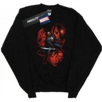 Felpa Marvel BI41873 Uomo Nera L