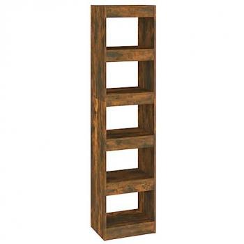Libreria/Divisorio Rovere Fumo 40x30x166 cm vidaXL